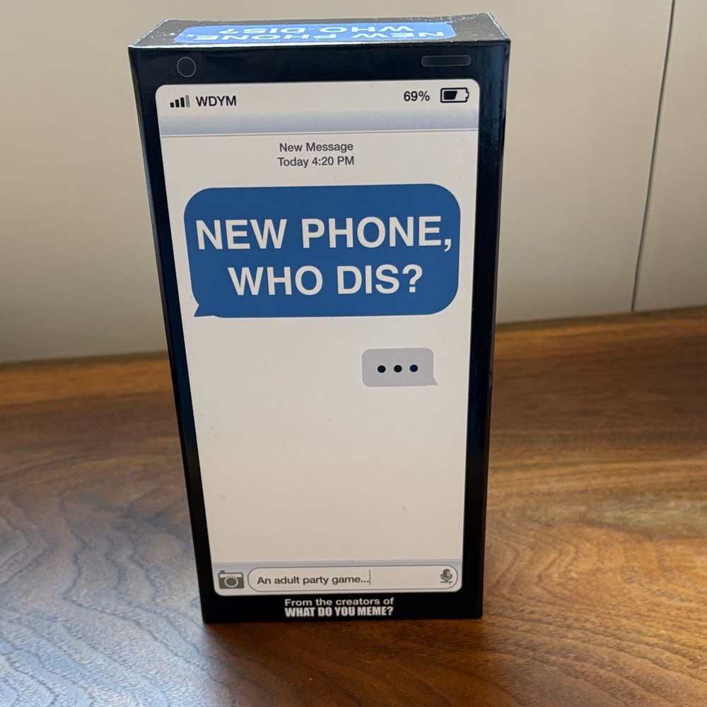 New Phone Who Dis? Game